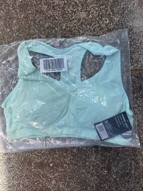 Jockey Light Mint Green Racerback Sports Bra